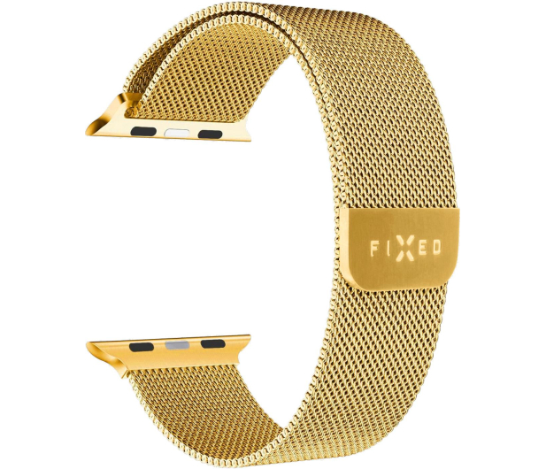 FIXED Mesh Strap do Apple Watch 40/41/42 mm gold - 1087823 - zdjęcie 3